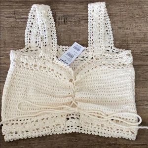 crochet crop top